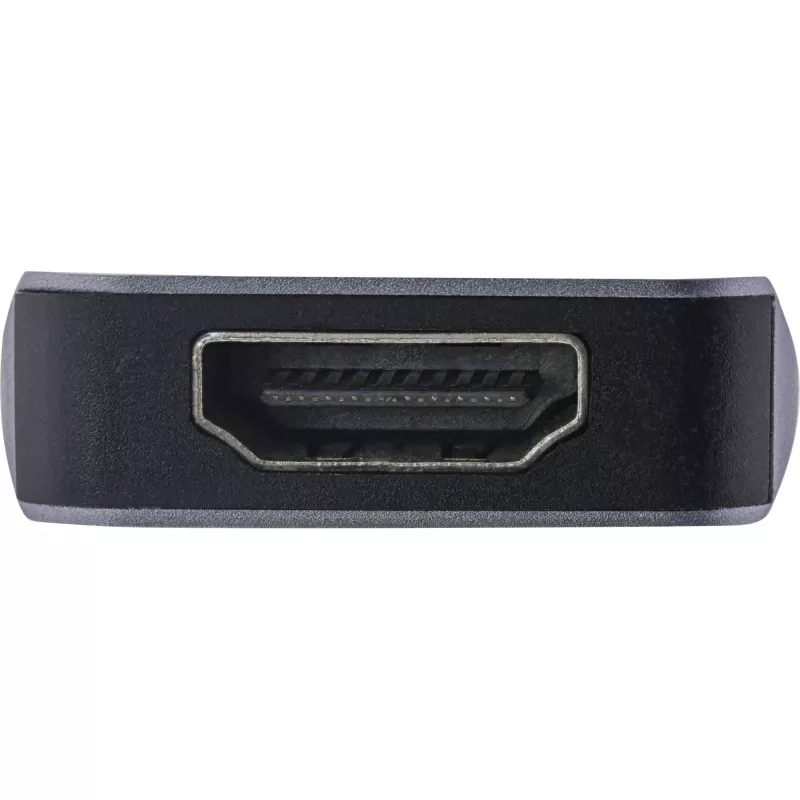 InLine multi-hub USB 3.2 Gen.1, 2x USB-A, HDMI 4K/30Hz, čítačka kariet, hliník, sivý