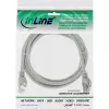InLine patch kábel F/UTP Cat.5e sivý 2 m