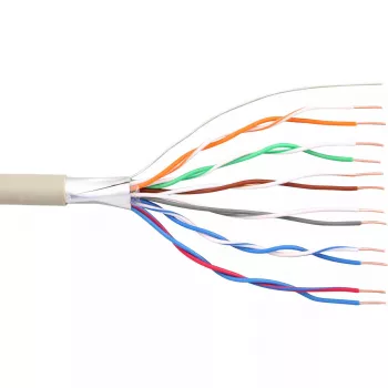 InLine telefónny kábel 12 vodičov pevný inštalácia 6x2x0,6mm tienený 25m