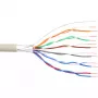 InLine telefónny kábel 12 vodičov pevný inštalácia 6x2x0,6mm tienený 25m