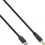InLine USB-C na ASUS/Lenovo notebook (okrúhly) nabíjací kábel, 2m
