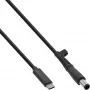InLine USB-C na HP notebook (okrúhly/veľký) nabíjací kábel, 2m