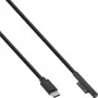 InLine USB-C na Surface nabíjací kábel, 1 m