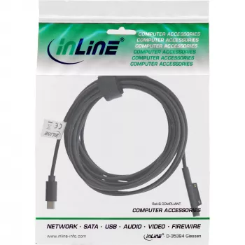 InLine USB-C na Surface nabíjací kábel, 1 m