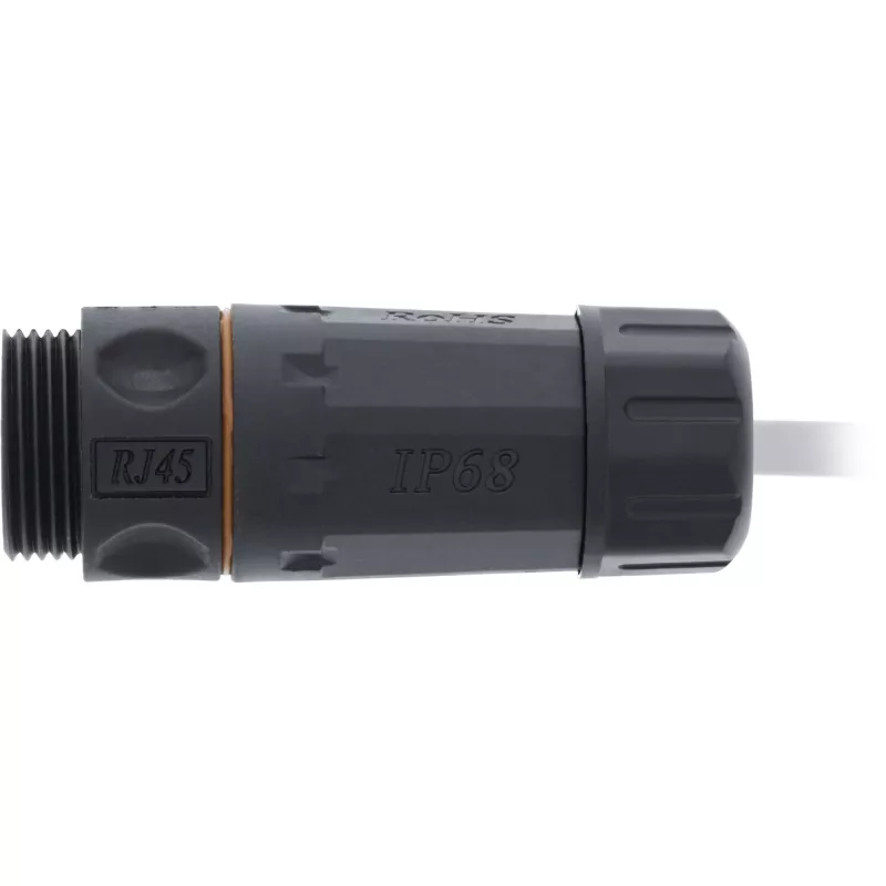 InLine Cat.6A spojka, vodotesná IP68, 2x RJ45 samica/samica, 1:1