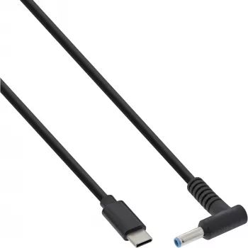 InLine USB-C na HP notebook (okrúhly/malý) nabíjací kábel, 2 m