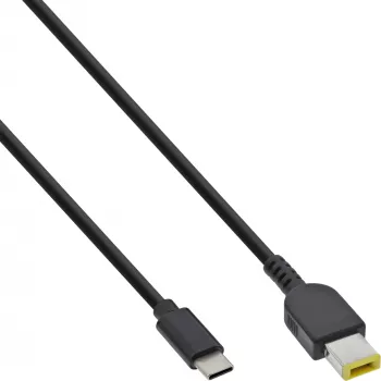 InLine USB-C na Lenovo notebook (obdĺžnikový) nabíjací kábel, 2 m