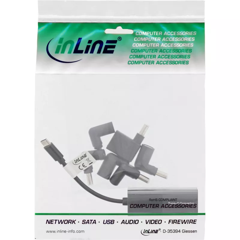 Napájací zdroj InLine Notebook 26679 USB-C 7-in-1 nabíjacia sada