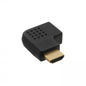 InLine HDMI adaptér samec samica bočne zahnutý doprava pozlátený 17600T