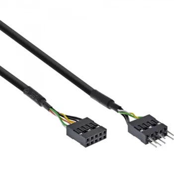 InLine HD audio kábel, interný, pre HD audio a AC97, 0,4 m