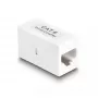 Delock 88133 adaptér RJ45 zásuvka na RJ45 zásuvku, Cat.6 UTP, biely