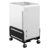 InLine PC vozík, pojazdný vozík pre počítačové skrine, max. 10 kg, čierny