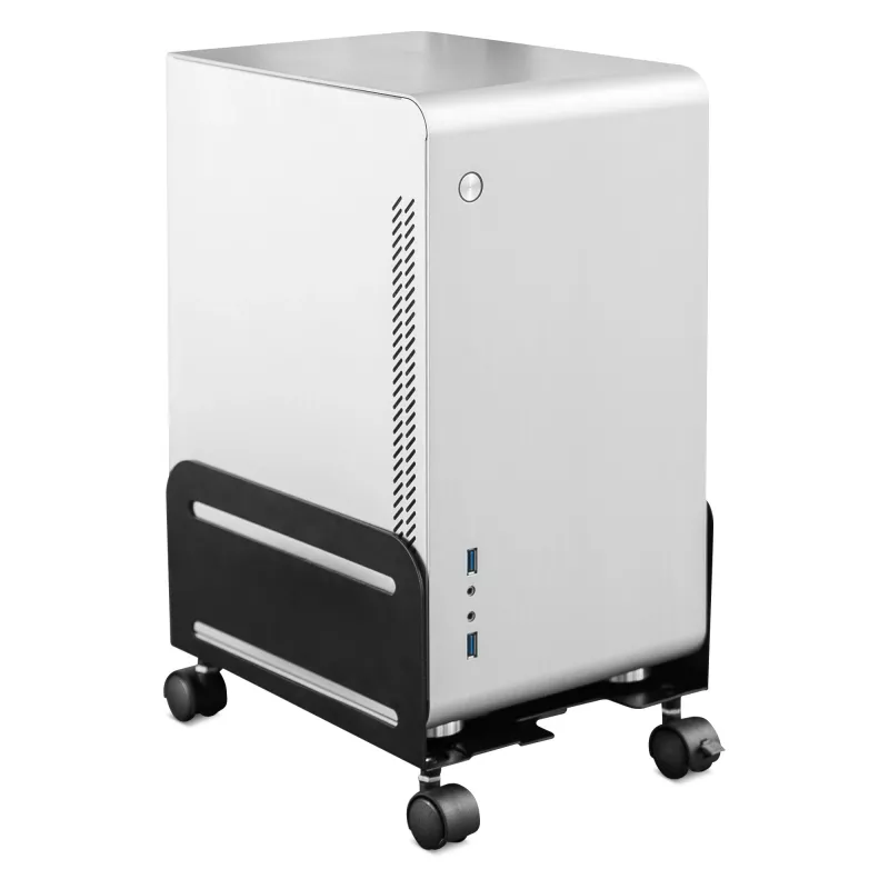 InLine PC vozík, pojazdný vozík pre počítačové skrine, max. 10 kg, čierny