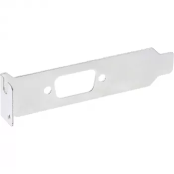 Low-Profile slotový plech InLine 33208D s výrezom pre DB9 konektor