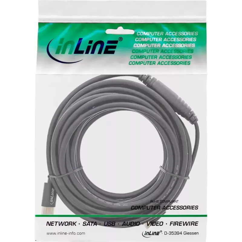 USB display kábel USB-C konektor samec na HDMI konektor samec 2 m InLine 64112