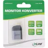 USB display adaptér InLine 64106D USB-C konektor samec na DisplayPort konektor samica 8K60Hz