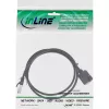 InLine patch kábel s integrovaným predĺžením, S/FTP (PiMf), Cat.6A, LSZH, meď, 3 m