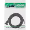 InLine patch kábel montážny priechod, S/FTP (PiMf), Cat.6A, LSZH, meď, 10 m