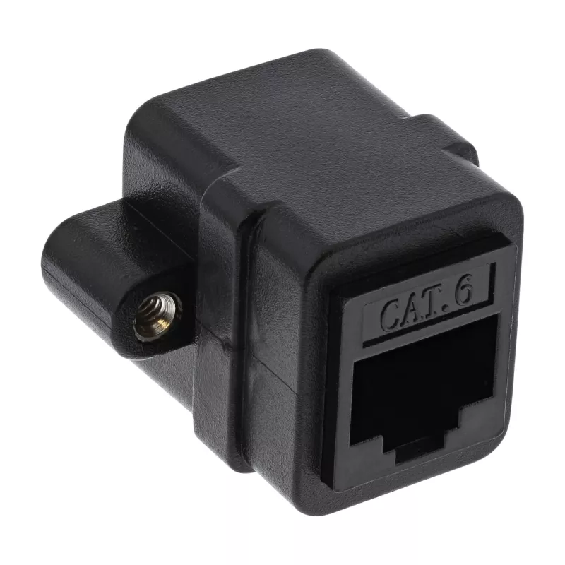 InLine Spojka patch kábla UTP 2x RJ45 samica na inštaláciu