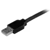 StarTech.com 15m aktívny USB 2.0 A na B kábel, dlhý USB tlačiarňový kábel, 1x USB-A (M), 1x USB-B (M) – čierny