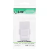 InLine USB 3.1 Snap-In modul, USB-C konektor samica/samica, biele puzdro