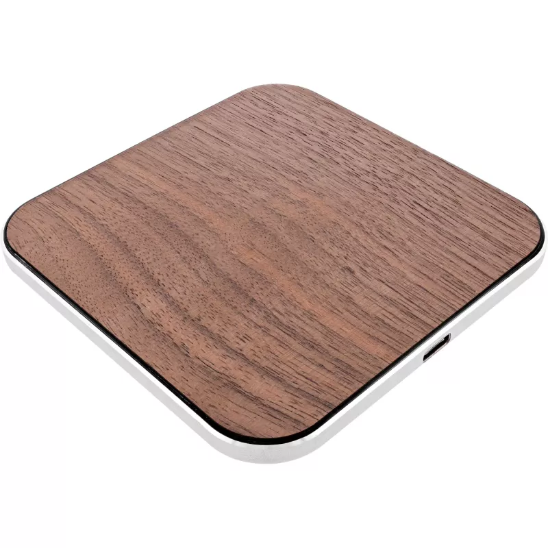 InLine Qi woodcharge, bezdrôtová rýchlonabíjačka, 5/7,5/10W/15W, USB-C, bez loga