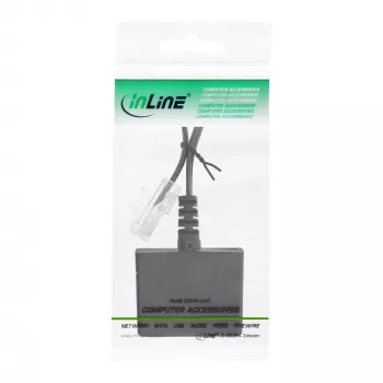 InLine TAE adaptérový kábel RJ45 konektor samec na TAE-N & RJ11 konektor samica 69943