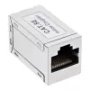 InLine Cat.5e adaptér, úplne tienený, kov, 2x RJ45 F/F, 1:1