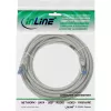 InLine patch kábel S/FTP PiMF Cat.6A bezhalogénový 500MHz sivý 25m