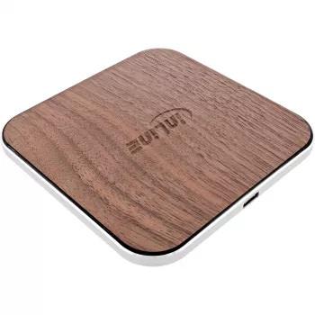 InLine Qi woodcharge, bezdrôtová rýchlonabíjačka, 5/7,5/10W/15W, USB-C