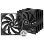 ARCTIC F12 PWM PST - 120 mm PWM skriňový ventilátor, ventilátor, 12 cm, 230 ot/min, 1350 ot/min, 0,3 Sone, 90,1 m³/h