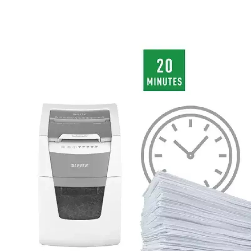 Leitz IQ Autofeed Small Office 100 automatická skartovačka P5