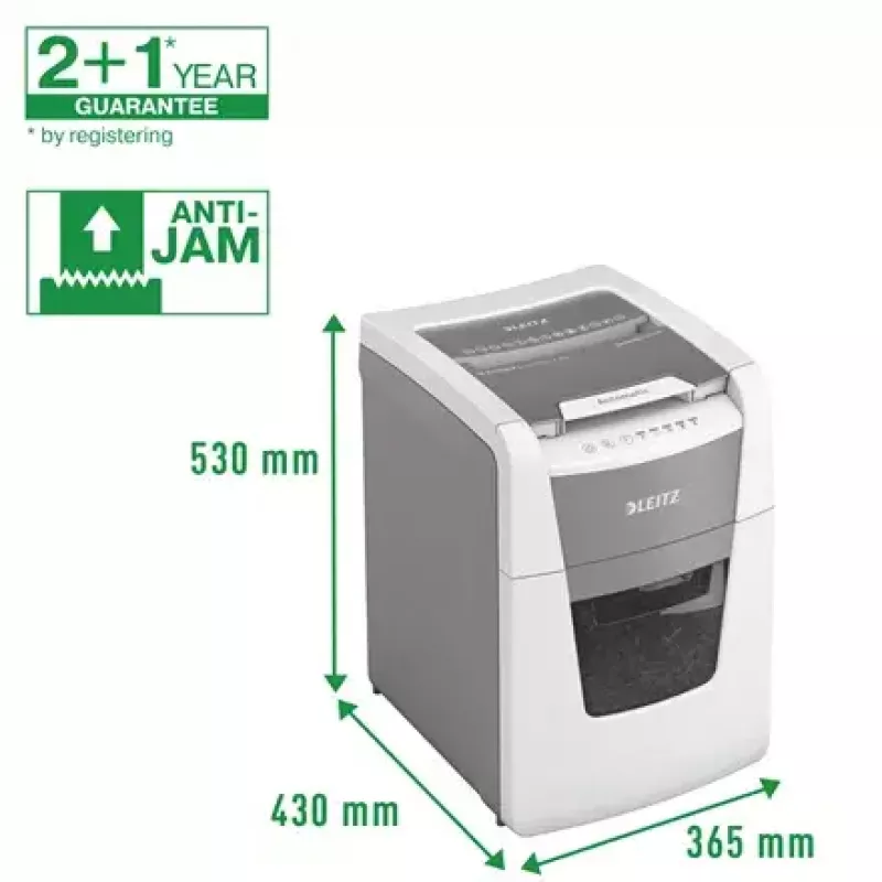 Leitz IQ Autofeed Small Office 100 automatická skartovačka P5