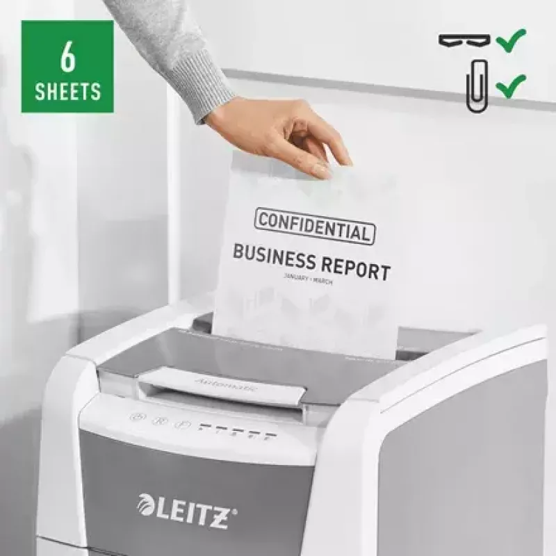 Leitz IQ Autofeed Small Office 100 automatická skartovačka P5