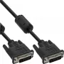 InLine DVI-D kábel 24+1 konektor samec/konektor samec Dual Link s 2 feritovými jadrami 10 m