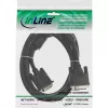 InLine DVI-D kábel 24+1 konektor samec/konektor samec Dual Link s 2 feritovými jadrami 10 m