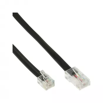 InLine modulárny kábel RJ45 8P6C na RJ12 6P6C konektor samec / konektor samec 10 m