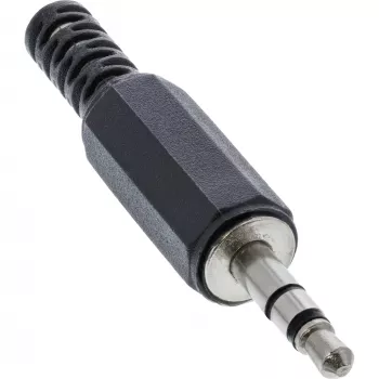 3,5 mm audio stereo konektor samec InLine 99100 spájkovacia verzia