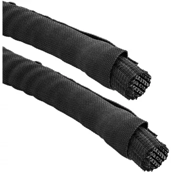 Oplet InLine samozatvárací priemer 10 mm, 2 m, polyester, čierny