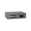 LevelOne 8-port Fast Ethernet PoE switch, 802.3at/af PoE, 4 PoE výstupy, 65W