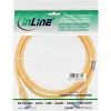 InLine patch kábel S/FTP PiMF Cat.6A bezhalogénový 500 MHz žltý 1,5 m