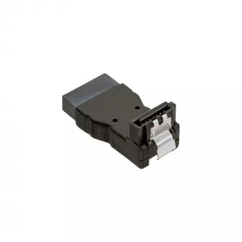 InLine SATA adaptér konektor samec konektor samica zahnutý nadol 27700B