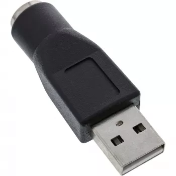 InLine USB adaptér Type-A konektor samec na MD6 konektor samica PS/2 konektor samica