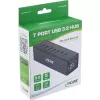 InLine USB 3.0 hub, 7 portov, hliníkové puzdro, s 2,5A napájacím zdrojom