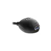 InLine USB 3.2 Gen.1 kábel USB Type-A M / A W + napájanie, so stojanom, čierny, 3m