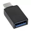 InLine USB 3.2 Gen.2 adaptér, USB-C konektor samec na USB-A konektor samica, OTG