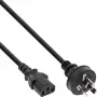 InLine napájací kábel, Čína konektor samec / 3pin IEC C13 konektor samec, 0,5m