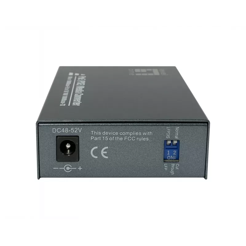 LevelOne RJ45 na SC Gigabit mediálny konvertor, PoE PSE, multimódové vlákno, 0,5 km