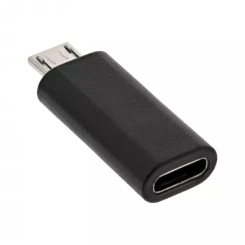 USB 2.0 adaptér InLine 33302I Micro-USB konektor samec na USB-C konektor samica