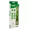 InLine tenký audio Y-kábel 3,5 mm konektor samec / 2x konektor samica 0,15 m